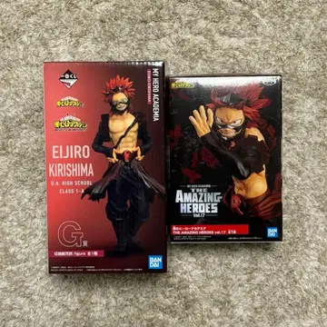 나의 히어로 아카데미아 히로아카 키리시마 에이지로 피규어 2점 세트