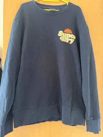 SUPERDRY 극건조시키다 네이비 트레이닝복