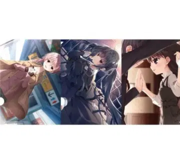 사쿠라노 우타 사쿠라노 토키 A4 클리어 파일 세트 (3장 세트)