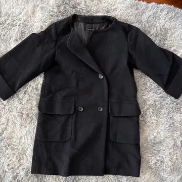 Urban Research 블랙 체스터 코트 사이즈 ONE