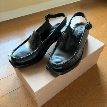 HEREU RAIGUER HEELED 로퍼 36 블랙 23.5