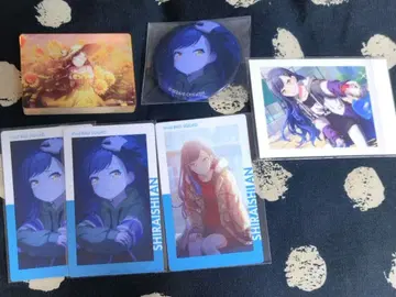 시라이시 안 노블 아트 글리터 캔뱃지 에픽 카드 파샤코레