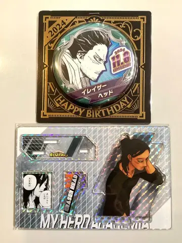 히로아카 디오라마 피규어 벌스데이 캔뱃지 2024 이레이저 헤드