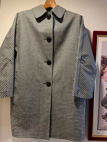 새상품급 매킨토시 Macintosh 깅엄 코트