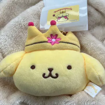 시마무라 폼폼푸딩 참 키링 30주년 왕관