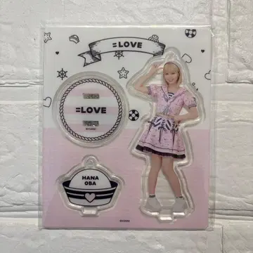 =LOVE 오바 하나 아크릴 스탠드 키링 이코노이조이 2023