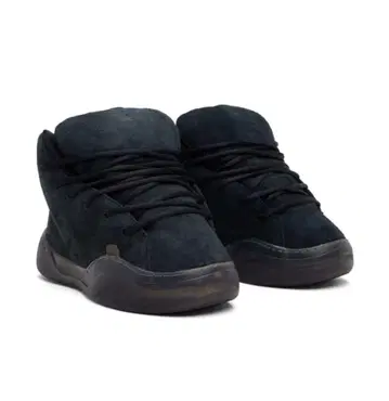 ERL 블랙 뱀프 하이컷 스니커즈