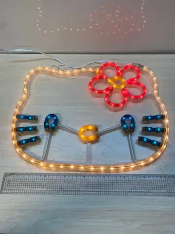 헬로키티 LED 장식 라이트 중고