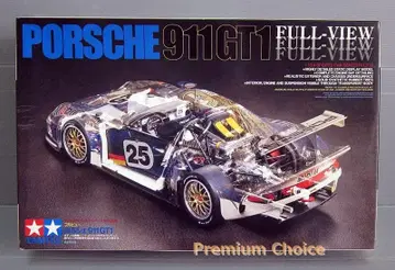 타미야 1/24 포르쉐 911 GT1 풀뷰 스켈레톤 바디 미조립