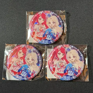 비밀의 아이프리 DMM 스크래치 캔뱃지 사쿠라&타마키