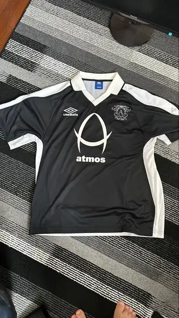 UMBRO x atmos SS SOCCER JERSEY BLACK