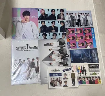 SnowMan 와타나베 쇼타 클리어 파일 스티커