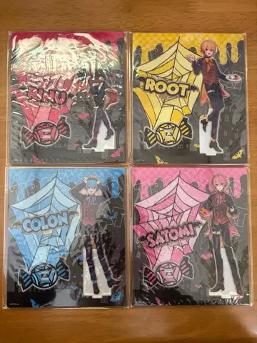 스토푸리 아크릴 스탠드 2022 할로윈 리이누 루토 코론 사토미