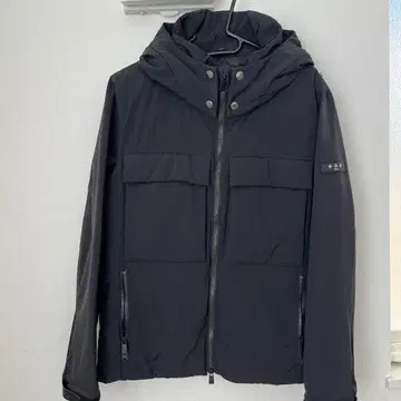 TATRAS SANZION 블랙 다운 자켓 후드 부착 사이즈 2