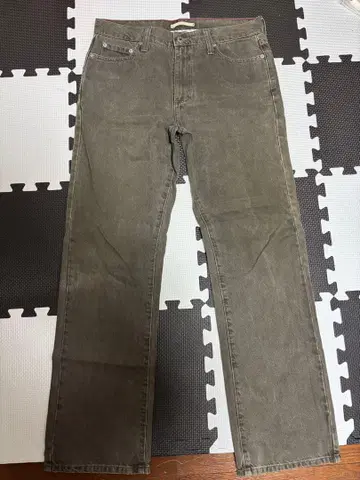 L.L.Bean 멕시코제 그레이 스트레이트 데님