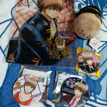 은혼 오키타 소고 캔뱃지 아크릴 스탠드 모치마스 묶음 판매