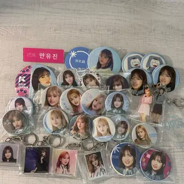 IZONE IVE 유진 아크릴 스탠드 아크릴 키링 캔뱃지