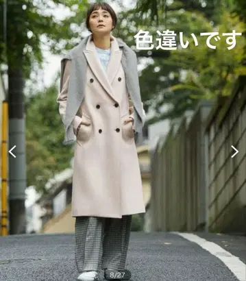 정가 8만 택 포함 새상품 BEIGE LAIRES 체스터 코트 사이즈 4