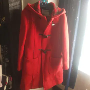 LONDON Tradition 더플 코트 레드