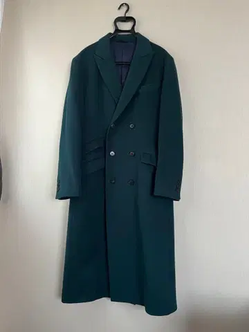 KATHARINE HAMNETT London 더블 브레스트 체스터 코트