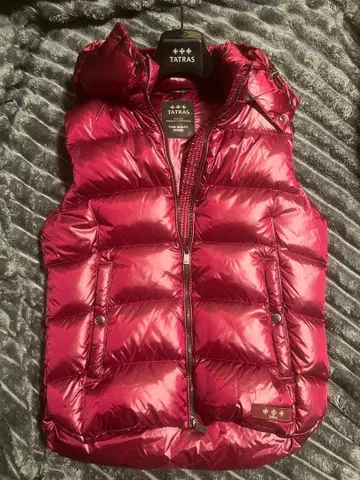 타트라스 TATRAS 빨간색 다운 베스트 와인 레드 사이즈 02