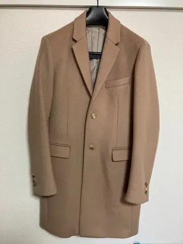 저널 스탠다드 베이지 체스터 코트