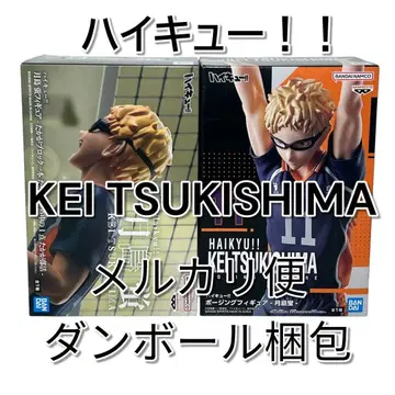 하이큐 츠키시마 케이 피규어 카라스노 고교 세트 포징