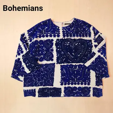 bohemians 상의 셔츠 벨로아 느낌 일본제 보헤미안즈
