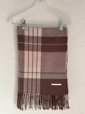 MERCURYDUO 머큐리 듀오 체크 스톨 대형 머플러 무릎담요