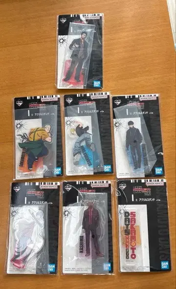 제일복권 사카모토 데이즈 vol.2 I상 아크릴 스탠드 7종 세트