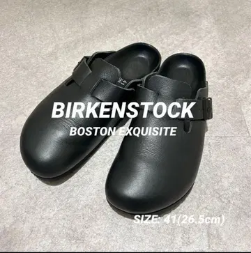 [ BIRKENSTOCK ] 버켄스탁 보스턴 올 블랙 41