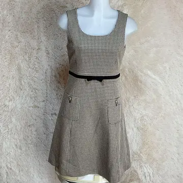 LAISSE PASSE 원피스 36 하운드투스 베이지 슬리브리스