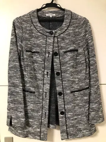 Lui Chantant 노카라 자켓 38 사이즈