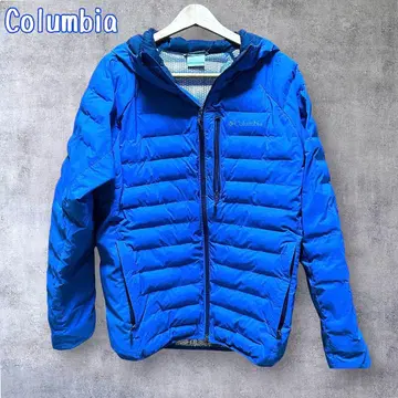 컬럼비아 다운 컬럼비아 옴니히트 L 사이즈 블루