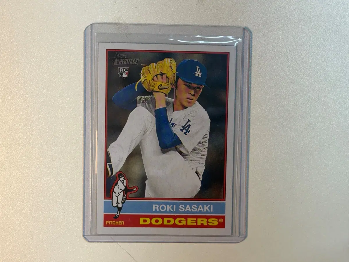 사사키 로키 2025 Topps RC 야구카드