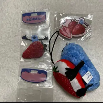 퍼펫 순순 이치고 세트 아크릴 스탠드 마그네츠 마스코트