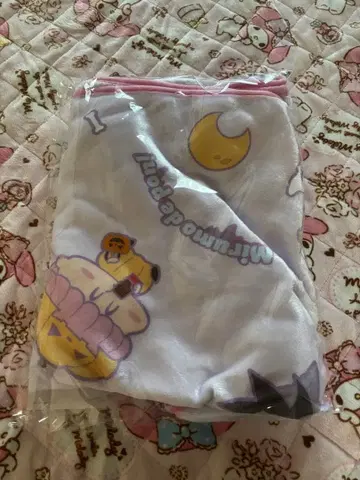 밀모데퐁 마루쿠지 초 대길 담요