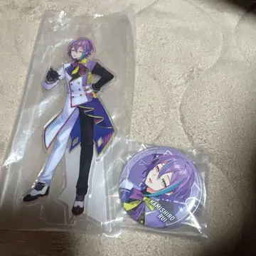 프로세카 세가 럭키 쿠지 카미시로 루이 아크릴 스탠드 캔뱃지 세트