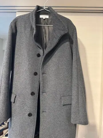 BEAUTY&YOUTH 그레이 체스터 코트 XL