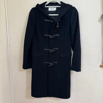 노리즈 / 더플 코트 퍼 포함 후드 네이비