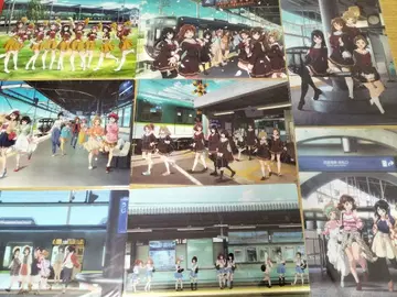 울려라 유포니움 히라카타 파크 A4 클리어 파일 8매 세트