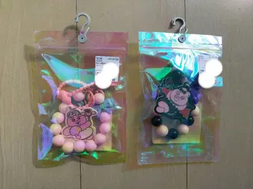 2개 세트 찰랑찰랑 키링 빤쮸토끼 시마무라 카와이소니