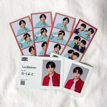 마유미 타케유키 명함풍 카드 세트 포트레이트 사진 세트