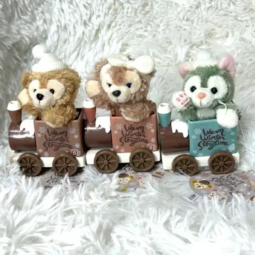 더피 젤라토니 셰리메이 봉제 인형 스트랩 기차