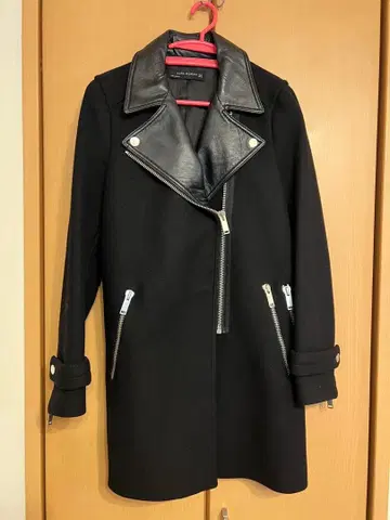 ZARA WOMAN 자라 더블 라이더스 롱 코트 USD 제품