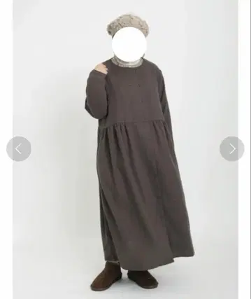 Samansa Mos2 더블 버튼 원피스