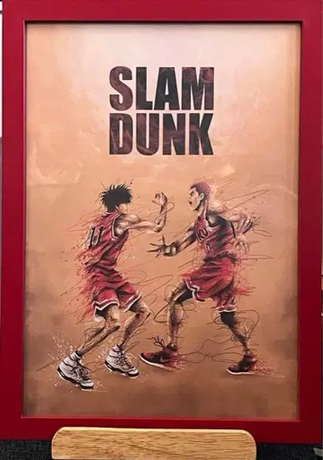슬램덩크 액자 회화 태피스트리 사쿠라기 루카와 하이 터치 캠퍼스 코튼제