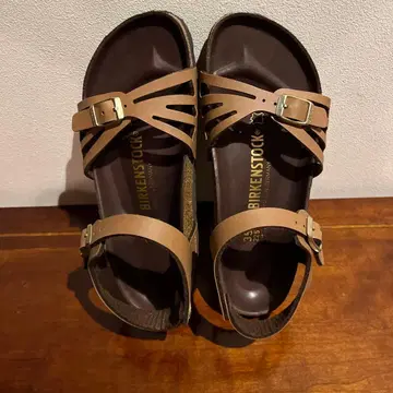 [ 새상품급 ] BIRKENSTOCK 브라운 샌들 22.5cm
