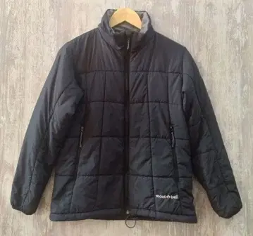 몽벨 mont-bell 써멀 랩 퀼트 패딩 자켓 블랙