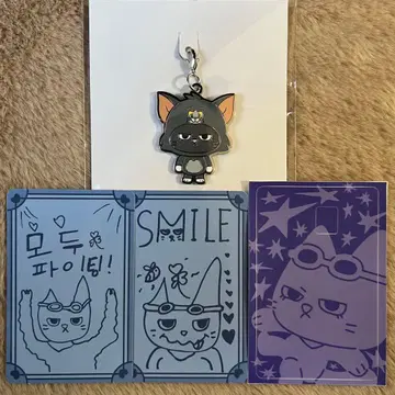 BBNEXDO 톰과 제리 메탈 참 스티커 HANTATPUNG